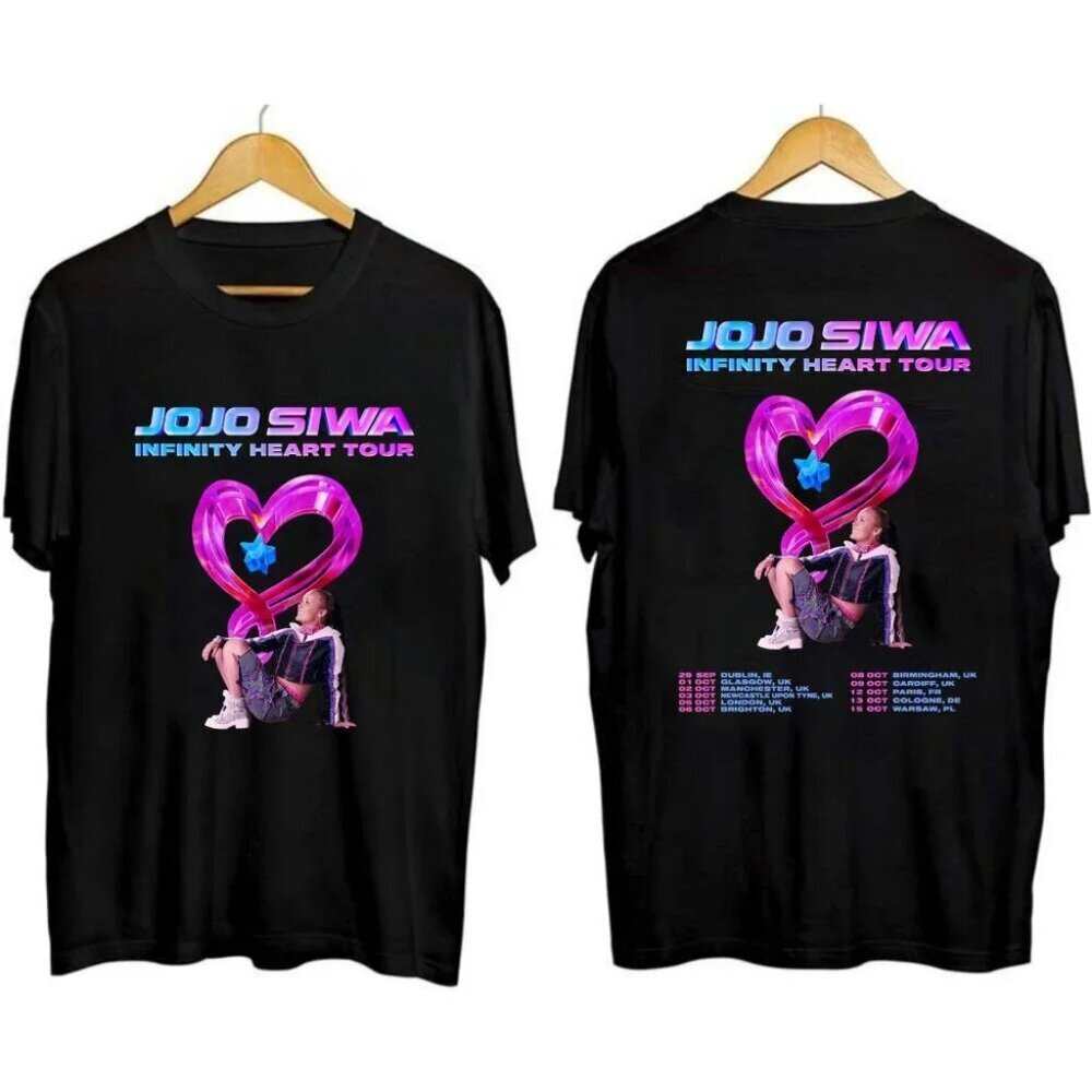 Infinity Heart Tour Shirt – JoJo Siwa Inspired Concert Tee Colorful Pop Music 91